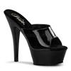 Pleaser - KISS201 Mules à talons - Chaussures de pole dance - Noir Product image